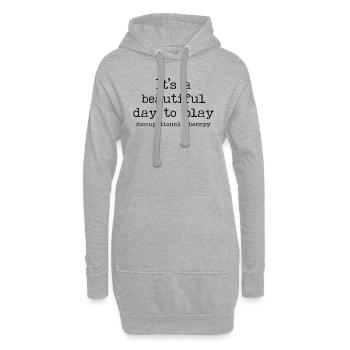 Ergothérapie motivationnelle École d’ergothérapie - Sweat-shirt à capuche long Femme - gris chiné - Devant