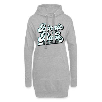 Bionic Babe | Prothese | Farben änderbar - Hoodie-Kleid - Grau meliert - Vorne