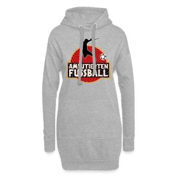 Amputierten Fussball Verein Sport - Hoodie-Kleid - Grau meliert - Vorne
