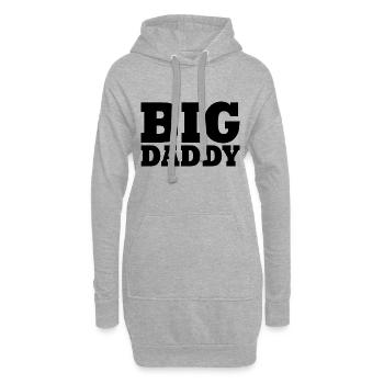 BIG DADDY - Hoodie-Kleid - Grau meliert - Vorne