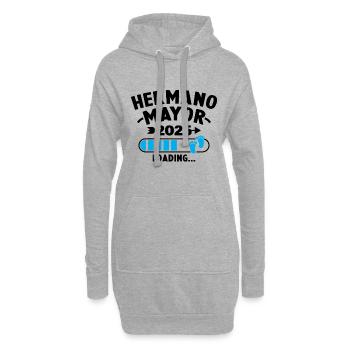Big Brother 2025 loading - Hoodie Dress - heather grey - Front