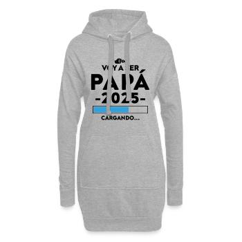 Future Potato 2025 Potato Loading 2025 Kartoffel 2025 - Hoodie-Kleid - Grau meliert - Vorne