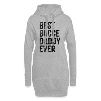 Best Bocce Daddy Ever - Boccia Player Dad Bocce Ba - Hoodie-Kleid - Grau meliert - Vorne