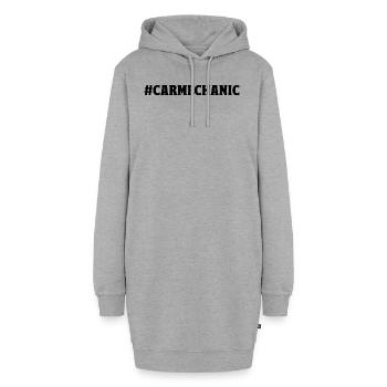 #CarMechanic - Automobile Mechanic Auto Mechanic - Hoodie-Kleid - Grau meliert - Vorne