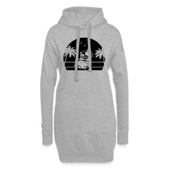 Jetski jet ski Jetski Lover Jetski Racing - Hoodie Dress - heather grey - Front