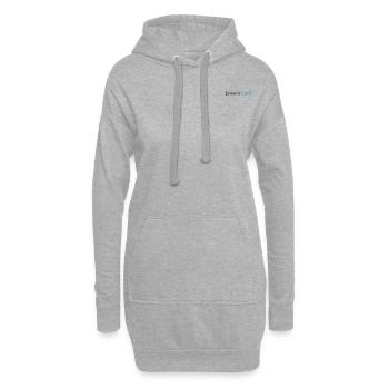 Jesus is Lord - Sweat-shirt à capuche long Femme - gris chiné - Devant