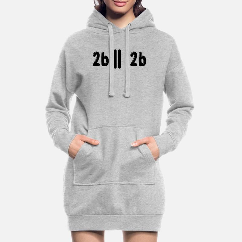 Sein Oder Nicht Sein Programmer Informatiker Gift Hoodie-Kleid