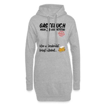 30th Birthday Man Woman 1991 Ladies Men 30 Years - Hoodie-Kleid - Grau meliert - Vorne