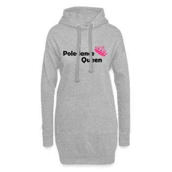 poledance pole fitness sexy cadeau de danseur de polo - Sweat-shirt à capuche long Femme - gris chiné - Devant
