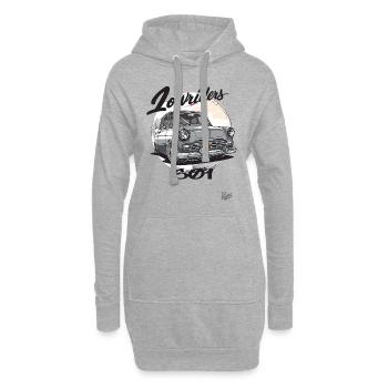 East Germany DDR Car Lowrider 601 Auto - Hoodie-Kleid - Grau meliert - Vorne