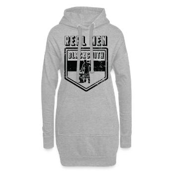 Schmied - Hoodie-Kleid - Grau meliert - Vorne