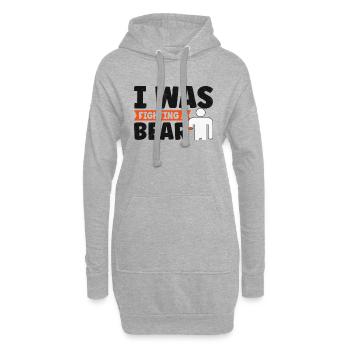 Hand Arm Amputee Assembly Required Amputation - Hoodie-Kleid - Grau meliert - Vorne