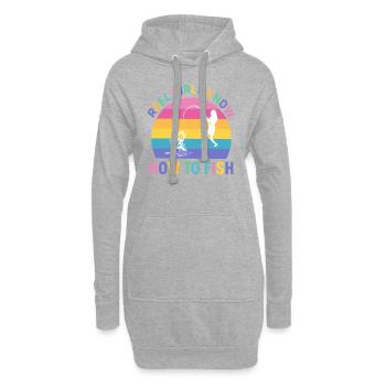 T-shirt Angler Drôle Cadeau - Sweat-shirt à capuche long Femme - gris chiné - Devant