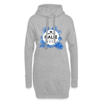 Malle 2023 Bunt - Hoodie-Kleid - Grau meliert - Vorne