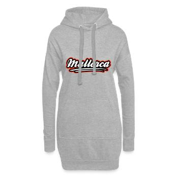 Mallorca Stylisch - Hoodie-Kleid - Grau meliert - Vorne