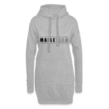 Malle Team Mallorca - Hoodie-Kleid - Grau meliert - Vorne