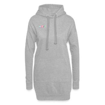 Tangram Wurm Neon Edition No. 1 - Hoodie-Kleid - Grau meliert - Vorne