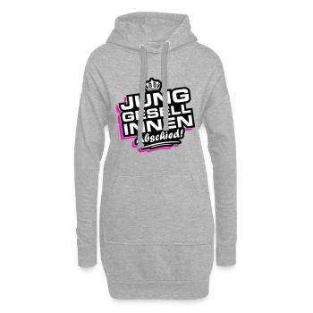 Junggesellinnen Abschied Jga - Hoodie-Kleid - Grau meliert - Vorne