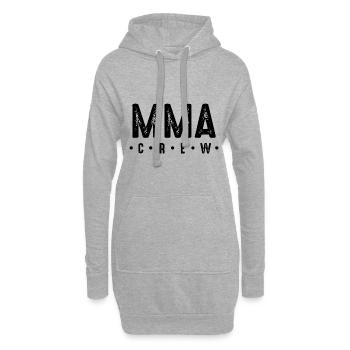 Mma Crew - Hoodie-Kleid - Grau meliert - Vorne