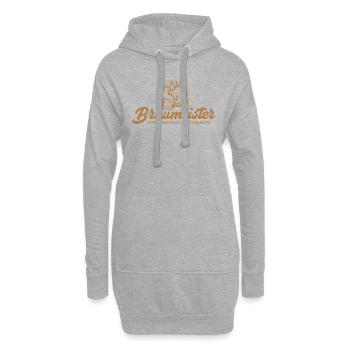 Braumeister Hopfen und Malz Bierbrauer - Hoodie-Kleid - Grau meliert - Vorne