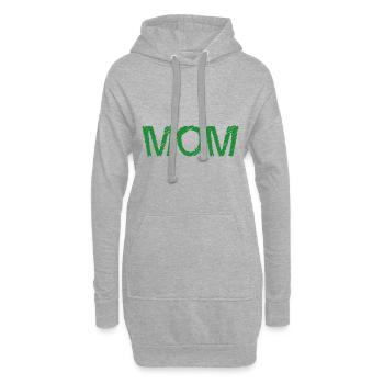 SCHÖNEN MUTTERTAG. MAMA. MUTTERTAG. MAMA - Hoodie-Kleid - Grau meliert - Vorne