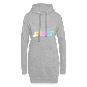 Space - Hoodie-Kleid - Grau meliert - Vorne