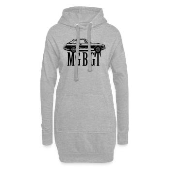 MG MGB GT - Autonaut.com - Hoodie Dress - heather grey - Front