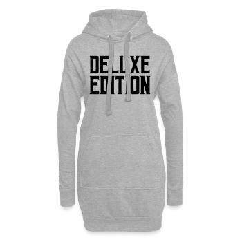 Édition Deluxe 1 - Sweat-shirt à capuche long Femme - gris chiné - Devant