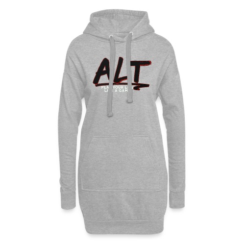 ALT Collection Special RED PLAY YOUR LIFE - Sweat-shirt à capuche long Femme
