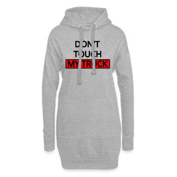 Truck - Hoodie-Kleid - Grau meliert - Vorne