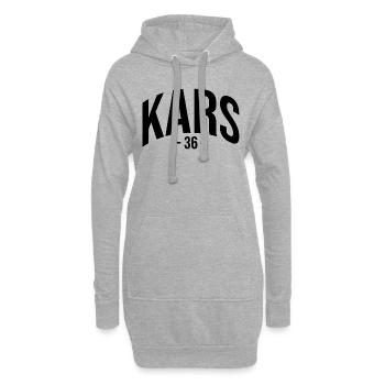 Kars 36 Turquie Turquie Turquie Cadeau Vacances TR Türk - Sweat-shirt à capuche long Femme - gris chiné - Devant