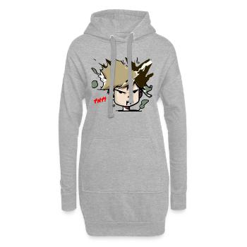 TNT - Hoodie-Kleid - Grau meliert - Vorne
