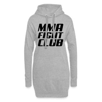 mma - Hoodie-Kleid - Grau meliert - Vorne