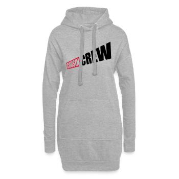 Leader Cousin Crew Team - Hoodie-Kleid - Grau meliert - Vorne