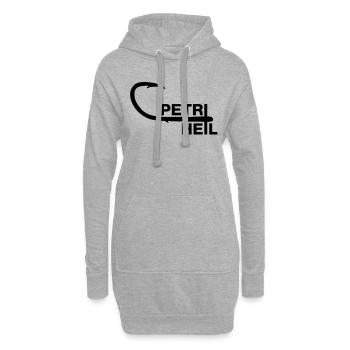 petri_heil - Hoodie-Kleid - Grau meliert - Vorne