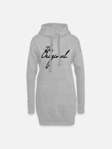 THE ORIGINAL - Hoodie-Kleid - Grau meliert