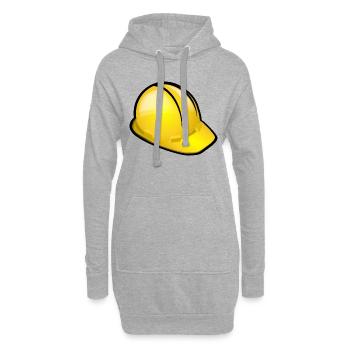 Schutz Helm - Hoodie-Kleid - Grau meliert - Vorne