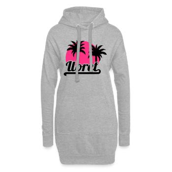 Lloret de mar - Hoodie-Kleid - Grau meliert - Vorne