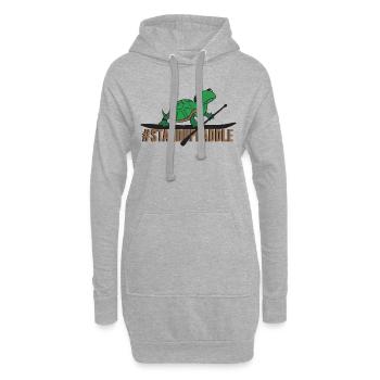 SUP - Hoodie Dress - heather grey - Front