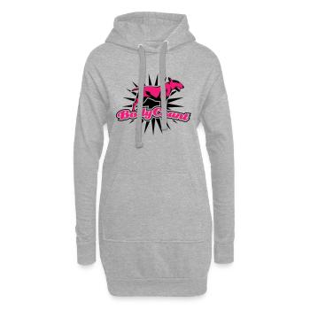 BodyCount - Hoodie-Kleid - Grau meliert - Vorne