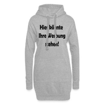 Werbung - Hoodie-Kleid - Grau meliert - Vorne