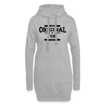 Original 4 Years - Hoodie-Kleid - Grau meliert - Vorne