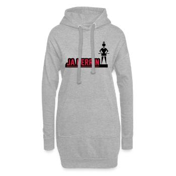 ja_herrin - Hoodie-Kleid - Grau meliert - Vorne