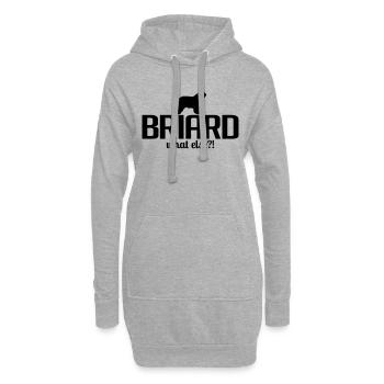 BRIARD what else - Hoodie-Kleid - Grau meliert - Vorne