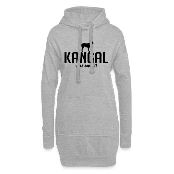 KANGAL was sonst - Hoodie-Kleid - Grau meliert - Vorne