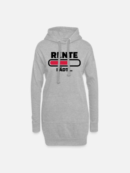 Rente - Hoodie-Kleid - Grau meliert