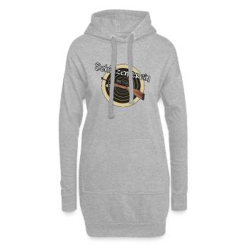 Schützenverein - Hoodie-Kleid - Grau meliert - Vorne
