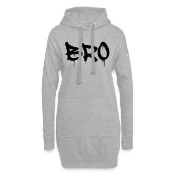 bro - Hoodie-Kleid - Grau meliert - Vorne