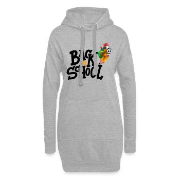 Back To School / Rentrée des Classes - Sweat-shirt à capuche long Femme - gris chiné - Devant