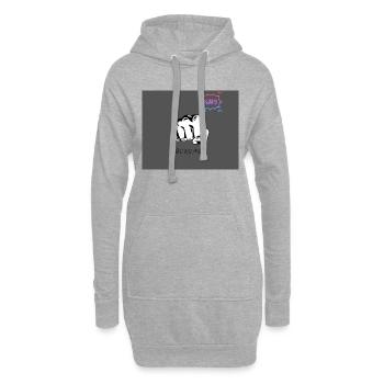 BE READY - Hoodie-Kleid - Grau meliert - Vorne